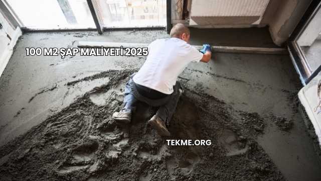 100 M2 Şap Maliyeti 2025