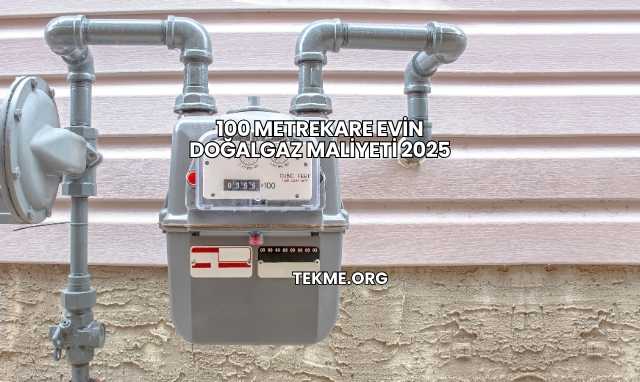 100 Metrekare Evin Doğalgaz Maliyeti 2025