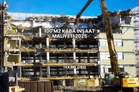 100 m2 Kaba İnşaat Maliyeti 2025