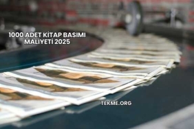 1000 Adet Kitap Basımı Maliyeti 2025
