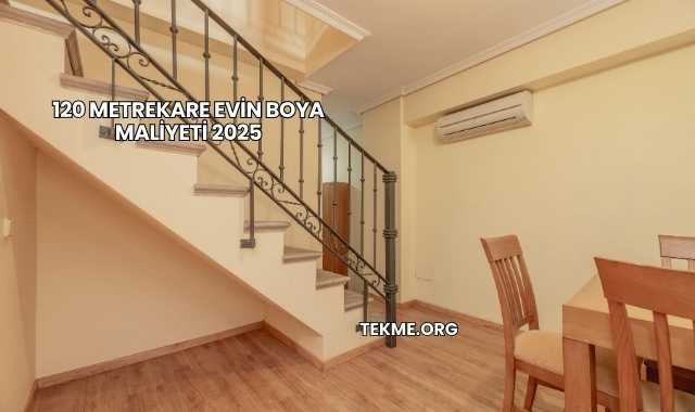 120 Metrekare Evin Boya Maliyeti 2025