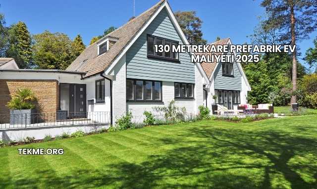 130 Metrekare Prefabrik Ev Maliyeti 2025