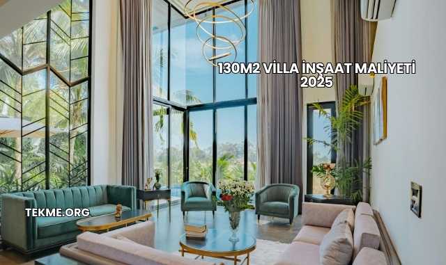 130m2 Villa İnşaat Maliyeti 2025