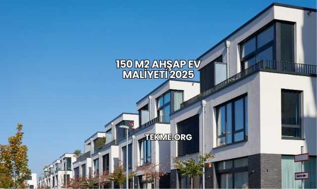 150 M2 Ahşap Ev Maliyeti 2025