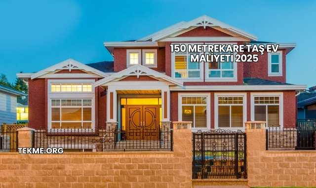 150 Metrekare Taş Ev Maliyeti 2025