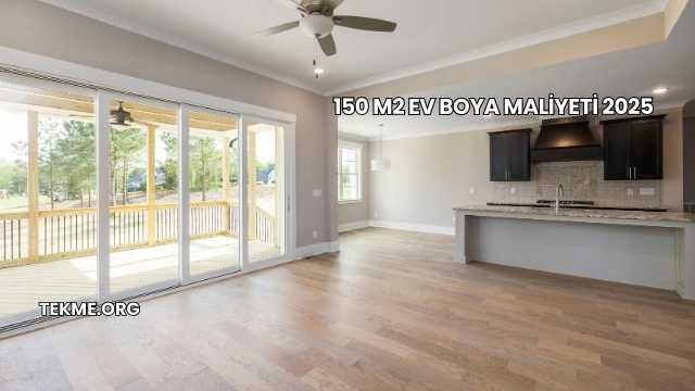 150 m2 Ev Boya Maliyeti 2025