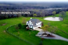 180 m2 Ev Maliyeti 2025