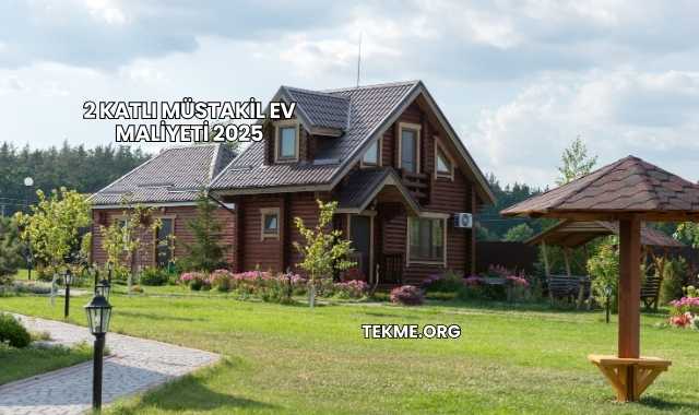 2 Katlı Müstakil Ev Maliyeti 2025