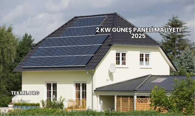 2 Kw Güneş Paneli Maliyeti 2025