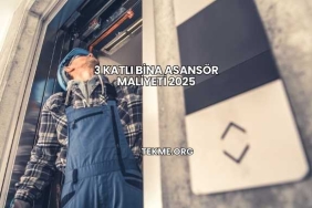 3 Katlı Bina Asansör Maliyeti 2025