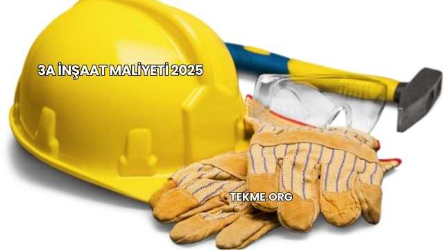 3A İnşaat Maliyeti 2025