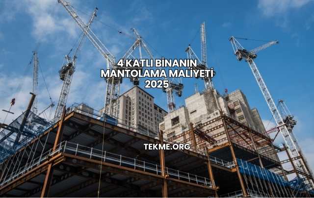 4 Katlı Binanın Mantolama Maliyeti 2025
