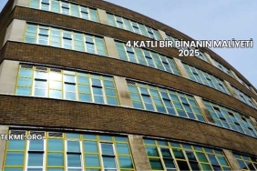 4 Katlı Bir Binanın Maliyeti 2025