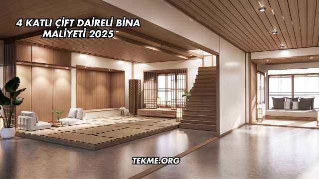 4 Katlı Çift Daireli Bina Maliyeti 2025