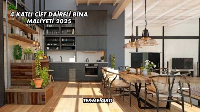 4 Katlı Çift Daireli Bina Maliyeti 2025