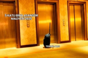 5 Katlı Bina Asansör Maliyeti 2025