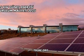 5 Kw Güneş Enerjisi Kurulum Maliyeti 2025