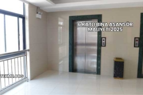 6 Katlı Bina Asansör Maliyeti 2025