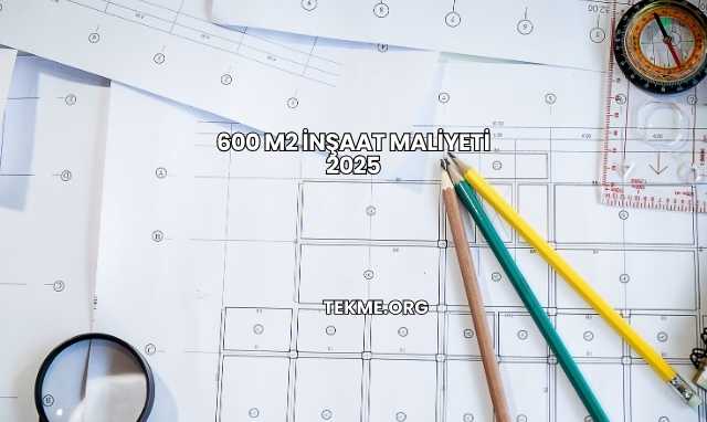 600 M2 İnşaat Maliyeti 2025