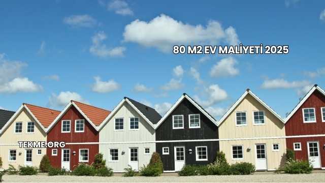 80 m2 Ev Maliyeti 2025
