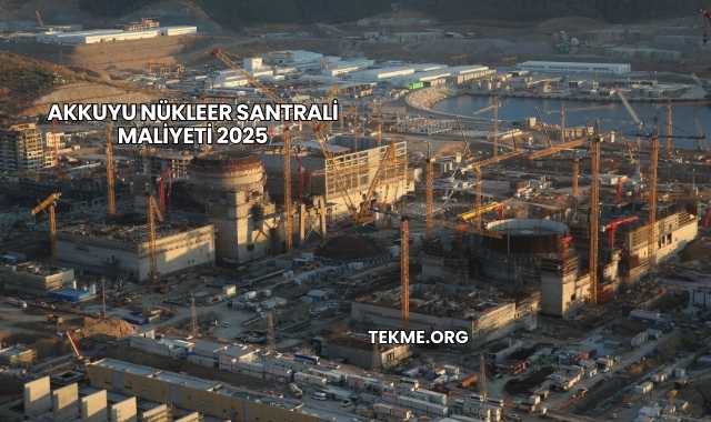 Akkuyu Nükleer Santrali Maliyeti 2025