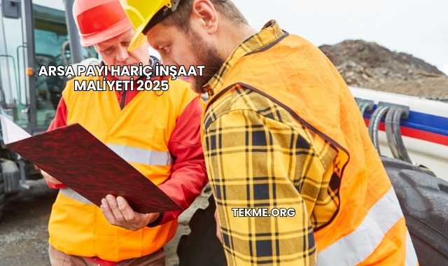 Arsa Payı Hariç İnşaat Maliyeti 2025