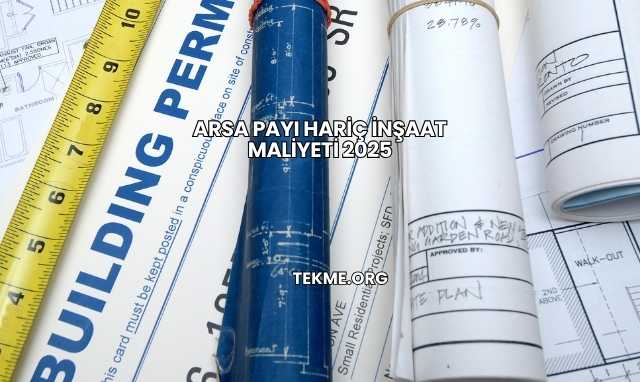 Arsa Payı Hariç İnşaat Maliyeti 2025