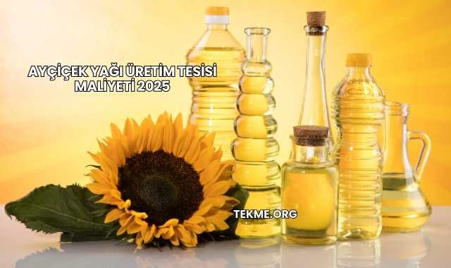 Ayçiçek Yağı Üretim Tesisi Maliyeti 2025