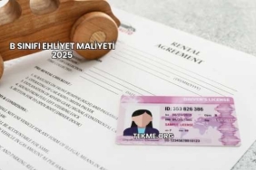 B Sınıfı Ehliyet Maliyeti 2025