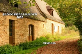 Bağ Evi İnşaat Maliyeti 2025