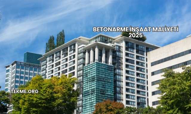 Betonarme İnşaat Maliyeti 2025