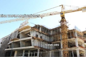Bina Yapım Maliyeti 2025