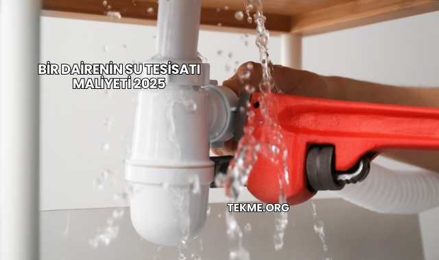 Bir Dairenin Su Tesisatı Maliyeti 2025
