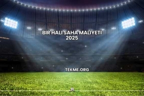 Bir Halı Saha Maliyeti 2025