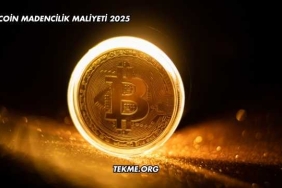 Bitcoin Madencilik Maliyeti 2025