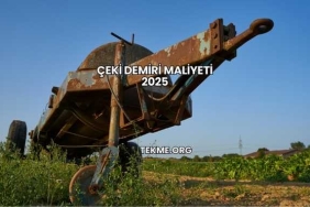 Çeki Demiri Maliyeti 2025