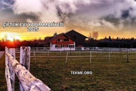 Çiftlik Evi Yapım Maliyeti 2025