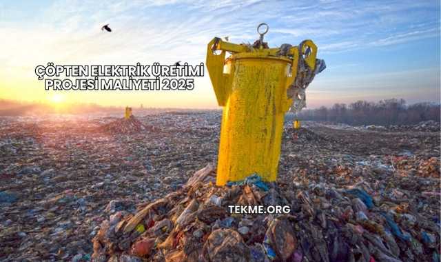 Çöpten Elektrik Üretimi Projesi Maliyeti 2025