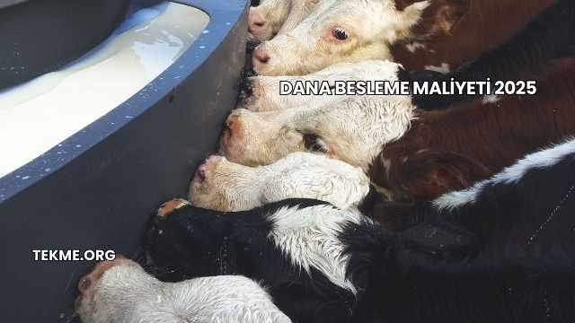 Dana Besleme Maliyeti 2025
