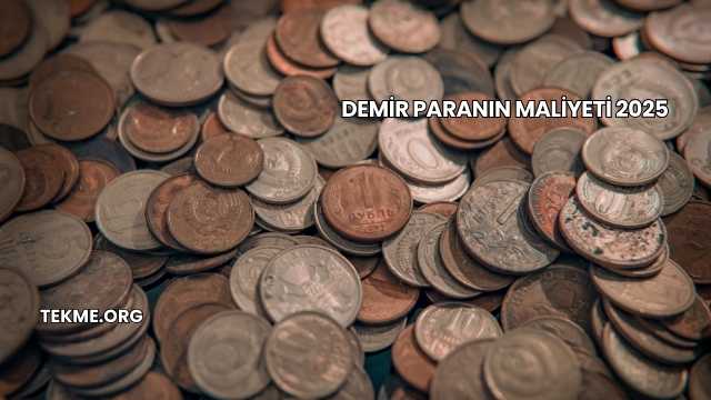 Demir Paranın Maliyeti 2025