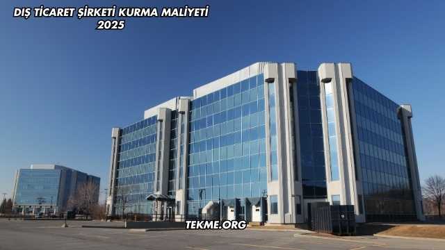 Dış Ticaret Şirketi Kurma Maliyeti 2025