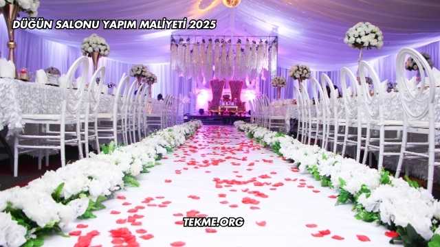 Düğün Salonu Yapım Maliyeti 2025
