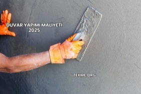 Duvar Yapımı Maliyeti 2025
