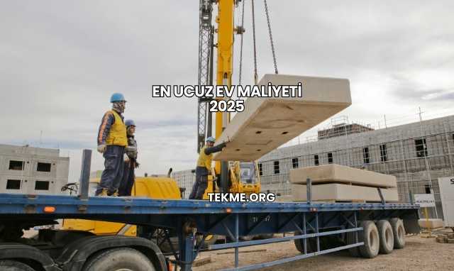 En Ucuz Ev Maliyeti 2025