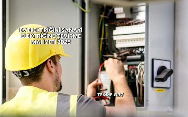 Ev Elektriğini Sanayi Elektriğine Çevirme Maliyeti 2025