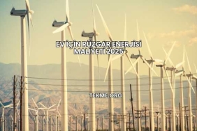 Ev İçin Rüzgar Enerjisi Maliyeti 2025