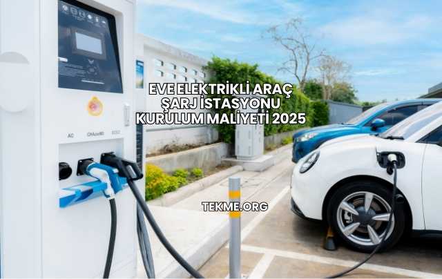 Eve Elektrikli Araç Şarj İstasyonu Kurulum Maliyeti 2025