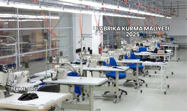 Fabrika Kurma Maliyeti 2025