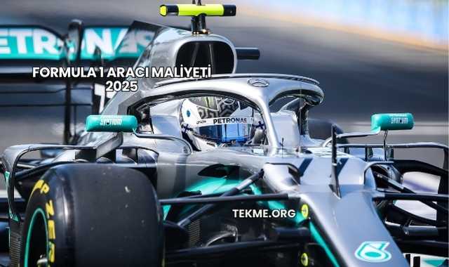 Formula 1 Aracı Maliyeti 2025