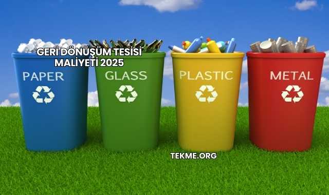 Geri Dönüşüm Tesisi Maliyeti 2025